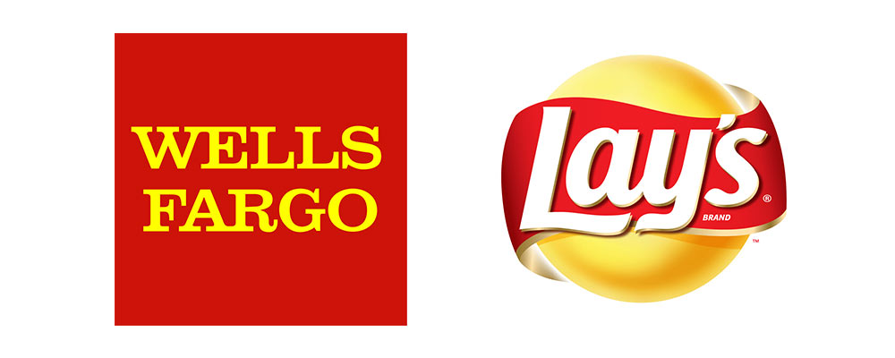 Wells Fargo and Lays logos