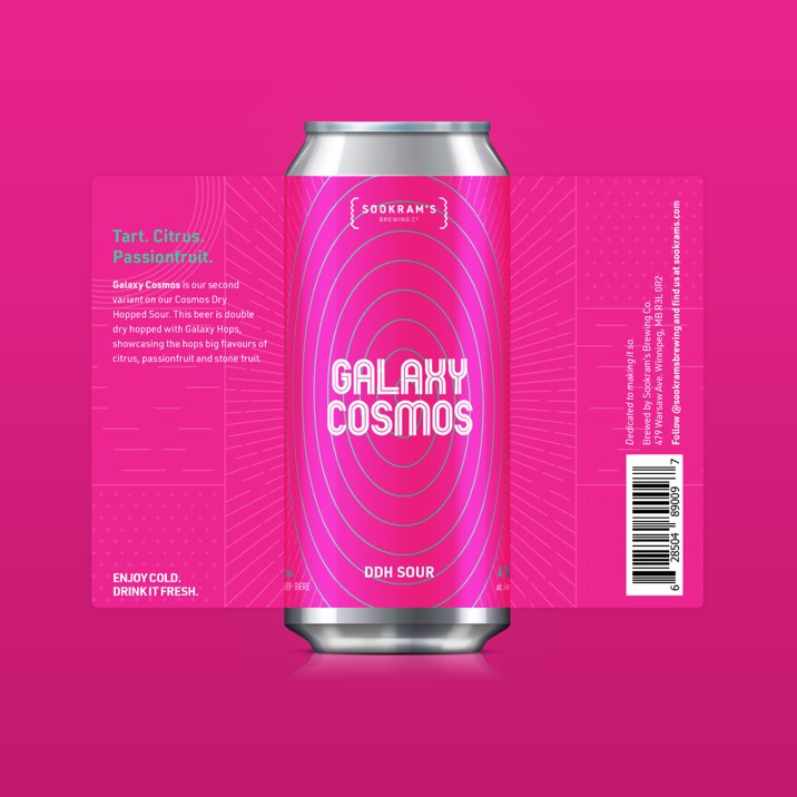 Can mockup of Galaxy Cosmos Double Drive Hopped Sour label